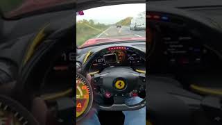 FERRARI 812 Novitec F1V12 Exhaust330kmh on AUTOBAHN autotopnl nospeedlimit [upl. by Nauqad]