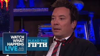 Will Jimmy Fallon Dish On Justin Timberlake And Britney Spears’s Breakup  Plead The Fifth  WWHL [upl. by Nonnahc661]