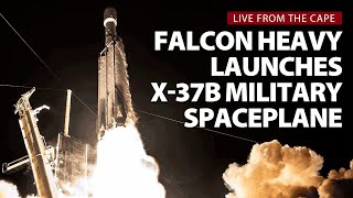 Watch live SpaceX Falcon Heavy launches secretive X37B military spaceplane [upl. by Nolita]