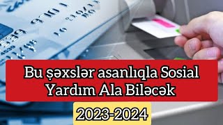 Bu ṣəxslər üçün Ünvanlı Sosial Yardım alınması sadələṣdi  Diqqətlə İzləyin [upl. by Ad]