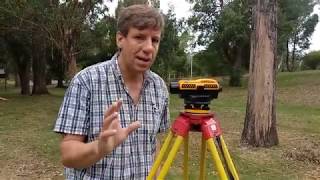 Practica de Topografía sobre Nivelación Simple [upl. by Baxter800]