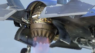 The Insane Engineering Behind US F35B’s Monstrous Pivoting Engine Nozzles [upl. by Annaicul]