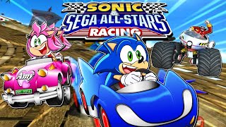 🌟 ALLSTAR  Sonic amp Amy Play quotSonic amp SEGA AllStars RACINGquot [upl. by Dyob]