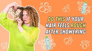 DO THIS if Your Hair Feels “Rough” After Shampooing…  Imbue Curl Respecting Conditioner [upl. by Beryl]