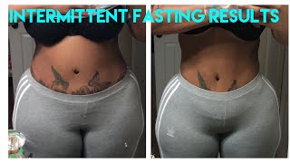 My 4 Week Results With INTERMITTENT FASTING  Is It Worth It [upl. by Locklin]