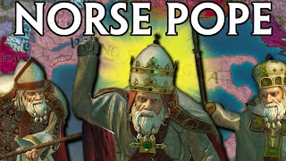 I Created ROME as the VIKING POPE in Crusader Kings 3 [upl. by Okihcas]