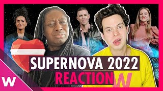 Latvia Eurovision 2022  Supernova Reaction Video  All Songs [upl. by Margarete]