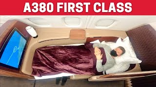 IT’S BACK Qatar Airways A380 First Class Exclusive Review [upl. by Lentha]