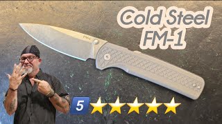 Cold Steel Full Metal FM1 knifereview knifedisassembly edcknife coldsteelknives coldsteelfm1 [upl. by Ransome]