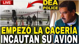 ÚLTIMO EMPEZÓ LA CACERÍA AL RÉGIMEN DE MADURO INCAUTAN SU AVIÓN PRIVADO EL FIN DE LA DICTADURA [upl. by Aenit]