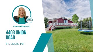 EXIT Realty PEI Listing  4403 Union Road St Louis PE  MLS® 202413442 [upl. by Ahseenyt]