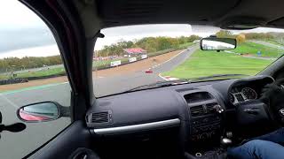 Brands Hatch 2020  Paddock Hill Bend Clio RS Crash [upl. by Ades]