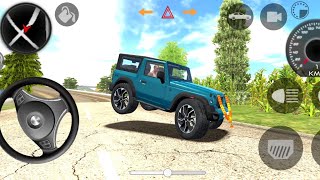 indian tractor driving 3d game me thar ko pahad ke upar se jamp kra ke palti kuaa diya games 128 [upl. by Becker]