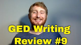 Reviewing a Real GED Essay Example with Writing Tips Pt 9 [upl. by Musser]