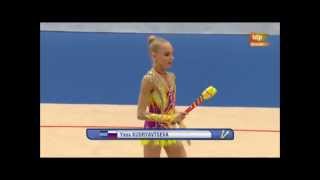 Yana Kudryavtseva RUS Final Mazas Viena 2013 [upl. by Relyhcs737]