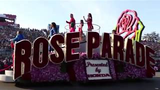 2018 Tournament of Roses Parade OffCamera Footage [upl. by Nohtiek]