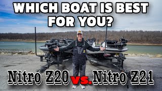 BATTLE of The BOATS Nitro Z20 vs Nitro Z21 XL [upl. by Neurath773]