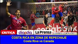 Asi Reacciono la Prensa de Panama a TRIUNFO de Costa Rica vs Canada [upl. by Paske791]