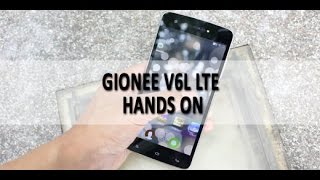 Gionee V6L LTE HANDS ON [upl. by Aidekal]