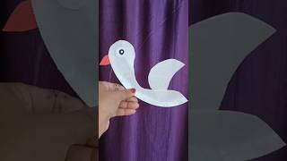 cute easy paper bird craft idea for kid viralshot trending craft paper Bird [upl. by Helms]