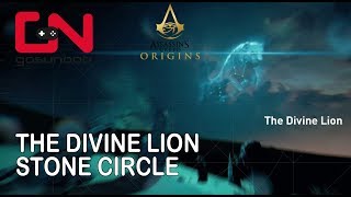 Assassins Creed Origins The Divine Lion Stone Circle [upl. by Rheims]