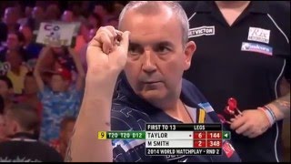 Phil Taylor  All Televised Nine Dart Finishes [upl. by Roehm]