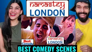 Namastey London  अक्षय कुमार के बेस्ट कॉमेडी सीन्स  Katrina Kaif Reaction video [upl. by Ymaral]