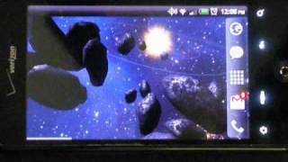 Asteroid Belt Live Wallpaper [upl. by Browning]