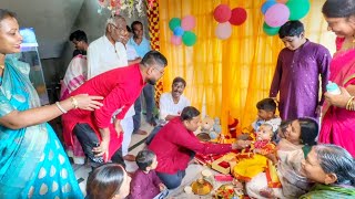 আজ পরীর শুভ অন্নপ্রাশন প্রথমবার আজ আপনাদের পরী অন্ন খেলো♥️♥️♥️ [upl. by Blaze554]