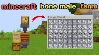 minecraft bone meal farm javabedrock 121 [upl. by Joete668]