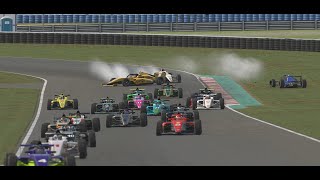 iRacing Motorsport Simulator  FIA F4  Motorsport Arena Oschersleben  20 min race [upl. by Hanid]