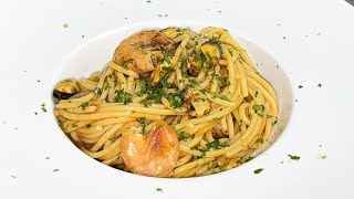 SPAGHETTI AI FRUTTI DI MARE CON MISTO PESCE SURGELATO  SI FANNO IN 15 MINUTI FACILI ED ECONOMICI [upl. by Seuqramed]