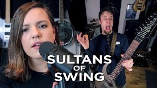 Sultans of Swing metal cover by Leo Moracchioli feat Mary Spender [upl. by Anirual523]