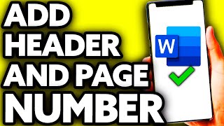 How To Add Header and Page Number In Word At The Same Time BEST Way [upl. by Stacia]