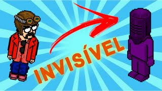 Habbo  INVADI A POLÍCIA COM EFEITO INVISÍVEL [upl. by Durnan]