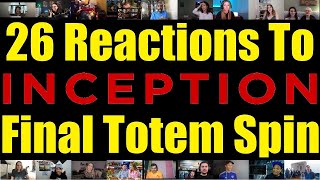 26 Reactions To The Final Totem Spin In quotInceptionquot [upl. by Aleahcim]