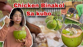 Wow masarap pala ang buko sa Chicken  Binakol recipe  Ka Mangyan Vlogs [upl. by Sidney]