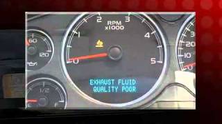 2011 GMC Sierra HD Maintaining the Diesel Exhaust Fluid DEFflv [upl. by Akvir753]