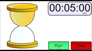 5 Minutes Sand Timer [upl. by Attinahs]