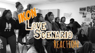 High Schoolers React to IKON  Love Scenario MV [upl. by Hcire]