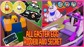 Roblox  Cluckys  All Cluckys Restaurant  All Hidden Secrets  Easter Egg And Abilities [upl. by Liartnod954]