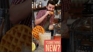 Easy Chicken amp Waffle Cocktail Recipe  Classic Bourbon Cocktails  After Hours shorts [upl. by Thapa907]