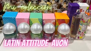 Mi colección de PERFUMES Latin Attitude  Avon [upl. by Yrnehnhoj171]