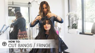 How to Trim Bangs on Your Wig Official Godivas Secret Wigs Video [upl. by Teage]