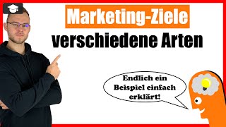 Marketingziele einfach erklärt an Beispielen  BwR [upl. by Atelokin535]