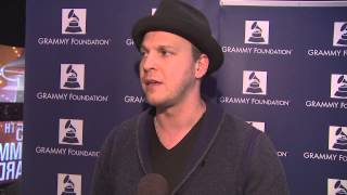 Gavin DeGraw On GRAMMY Music Educator Award [upl. by Neeruam]