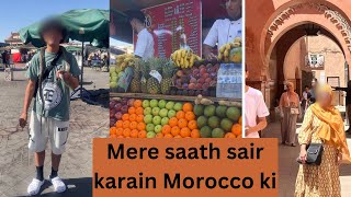 Part 2 Morocco seriesbohat garmiBachon ne snake paker liyeShama’s inspiration life in uk vlogs [upl. by Saibot]