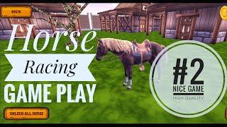 Derby Racer Horse SimulatorHorse Game playHorse GameSorrybro [upl. by Jacynth]