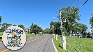 Balade à vélo à BaieDUrfé  Montréal Canada  1 juillet 2024 [upl. by Dorkas]