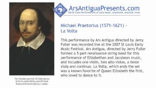 Michael Praetorius 15711621  La Volta [upl. by Oz119]